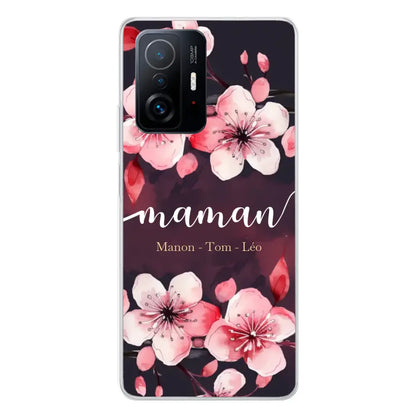 Amour des fleurs - Coque de téléphone personnalisée