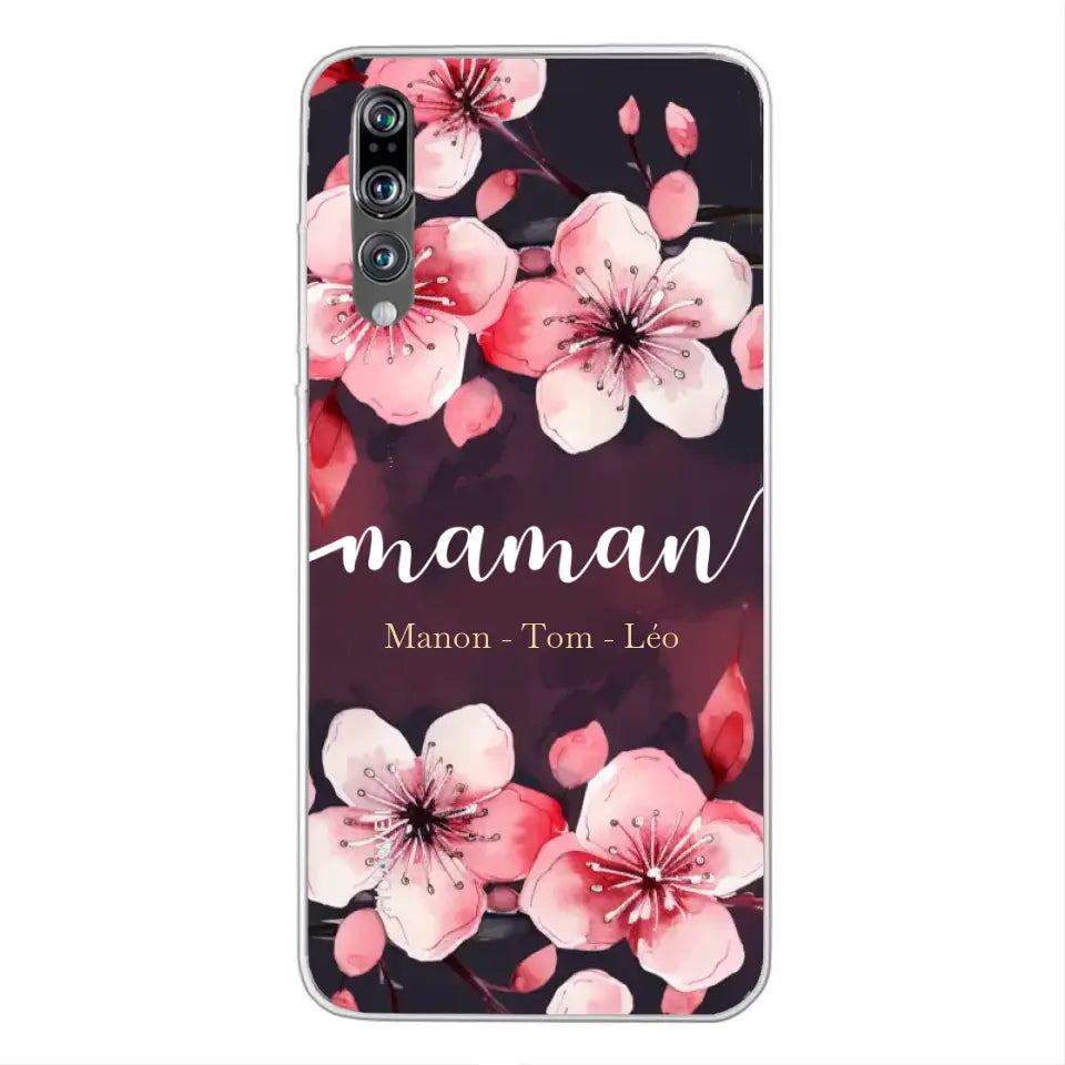 Amour des fleurs - Coque de téléphone personnalisée