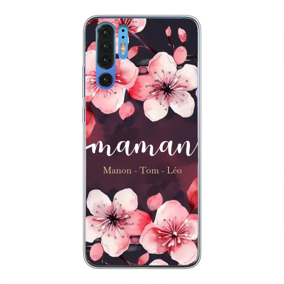 Amour des fleurs - Coque de téléphone personnalisée