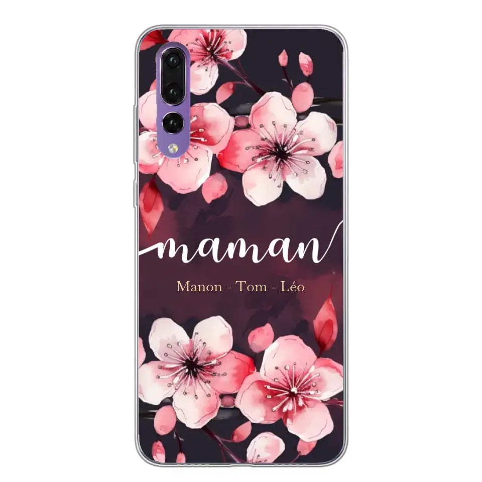 Amour des fleurs - Coque de téléphone personnalisée