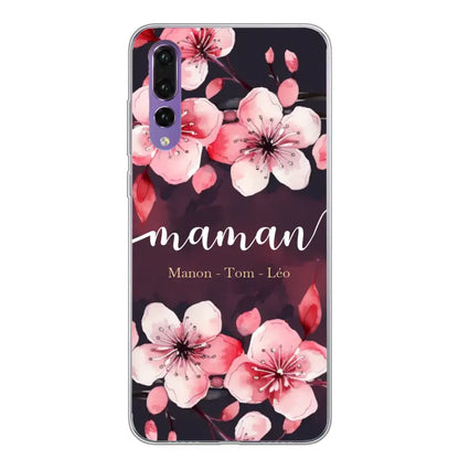 Amour des fleurs - Coque de téléphone personnalisée