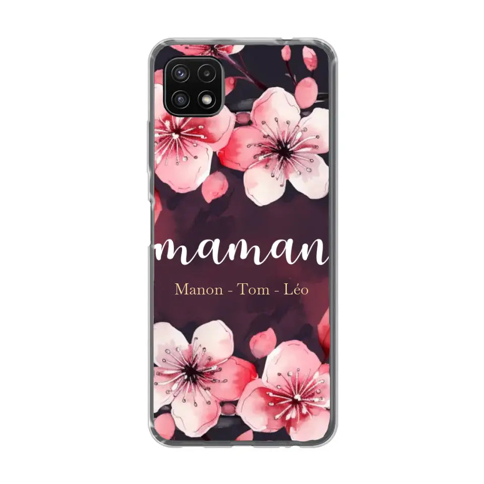 Amour des fleurs - Coque de téléphone personnalisée