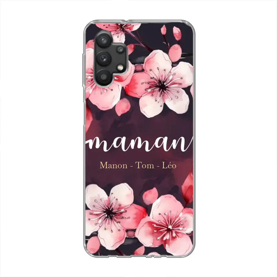 Amour des fleurs - Coque de téléphone personnalisée