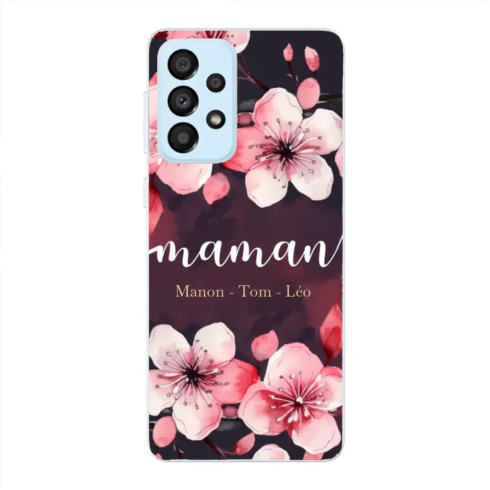 Amour des fleurs - Coque de téléphone personnalisée