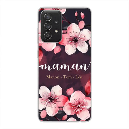 Amour des fleurs - Coque de téléphone personnalisée