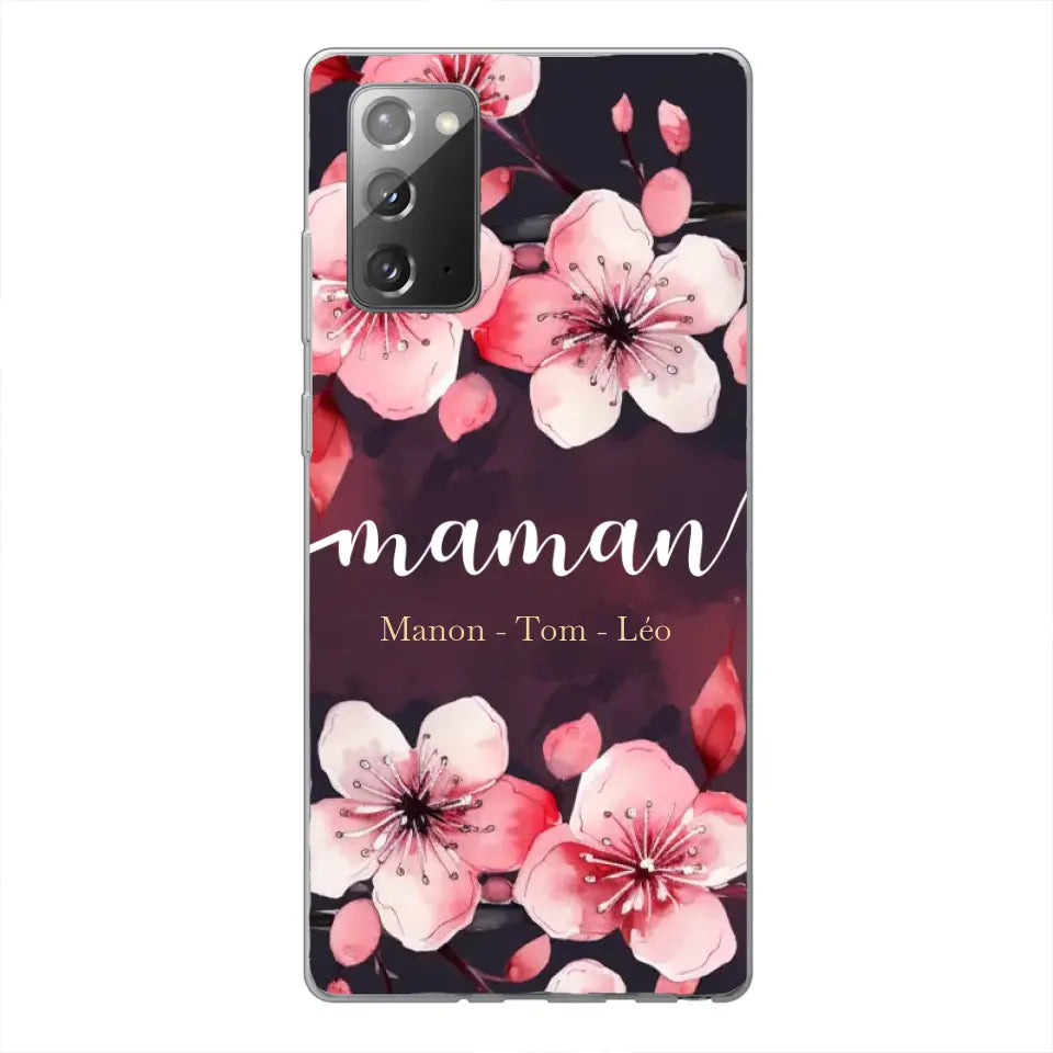 Amour des fleurs - Coque de téléphone personnalisée