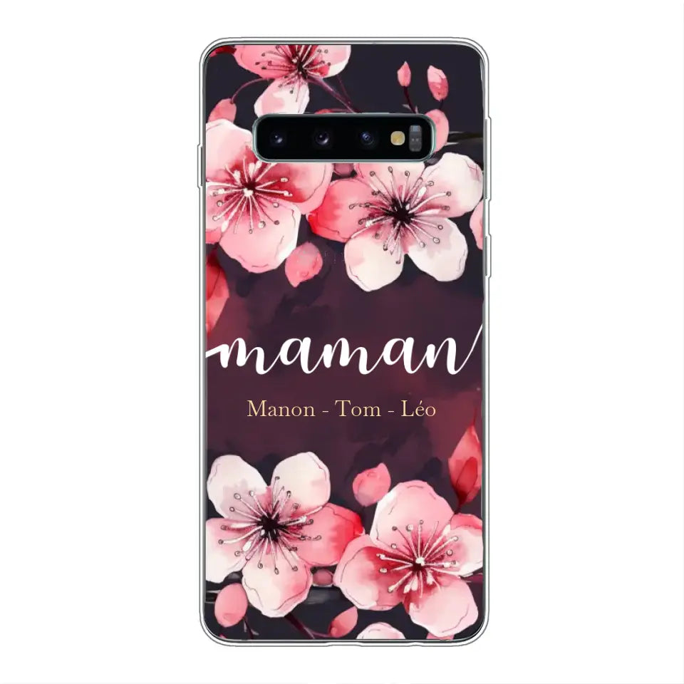 Amour des fleurs - Coque de téléphone personnalisée