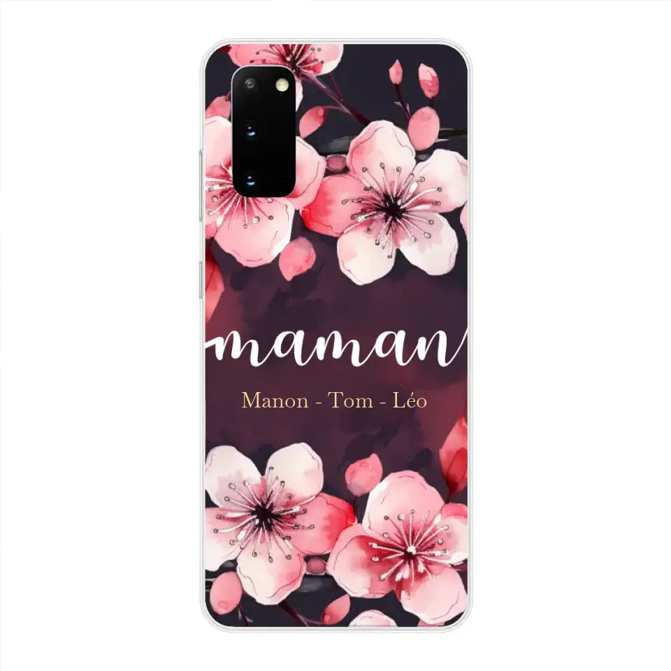 Amour des fleurs - Coque de téléphone personnalisée