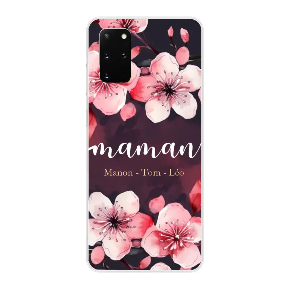 Amour des fleurs - Coque de téléphone personnalisée