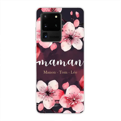 Amour des fleurs - Coque de téléphone personnalisée