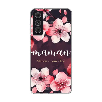 Amour des fleurs - Coque de téléphone personnalisée