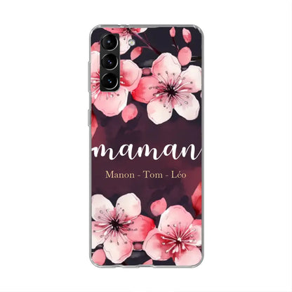 Amour des fleurs - Coque de téléphone personnalisée