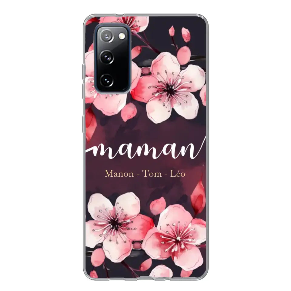 Amour des fleurs - Coque de téléphone personnalisée