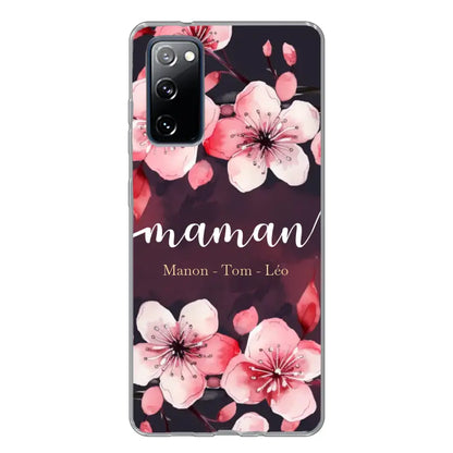 Amour des fleurs - Coque de téléphone personnalisée