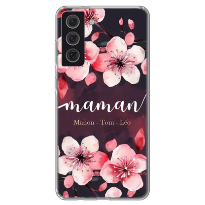 Amour des fleurs - Coque de téléphone personnalisée