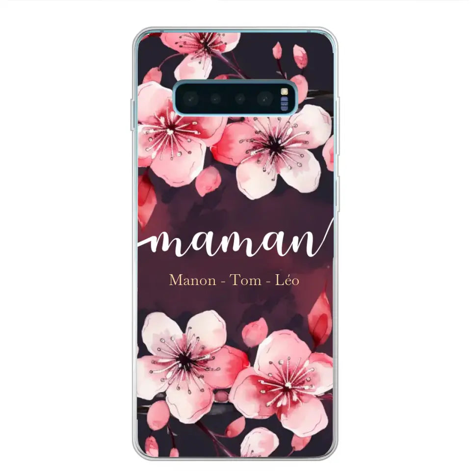 Amour des fleurs - Coque de téléphone personnalisée