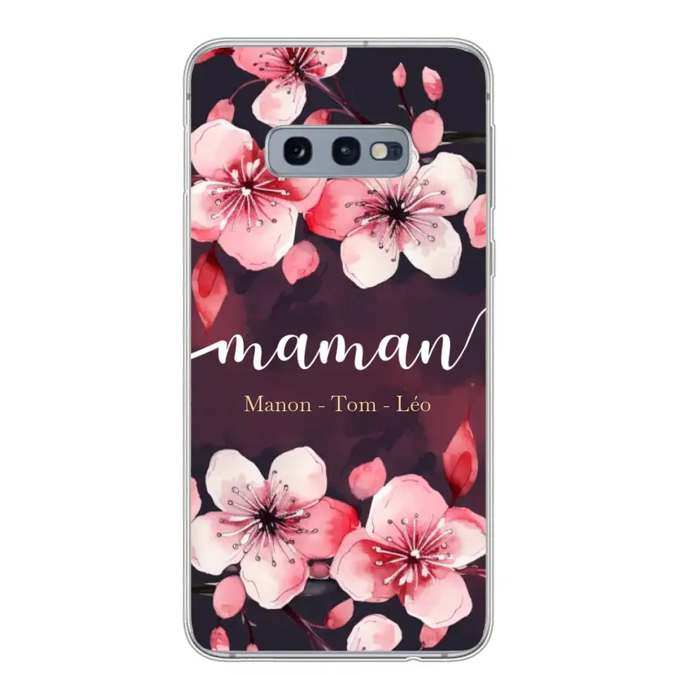 Amour des fleurs - Coque de téléphone personnalisée