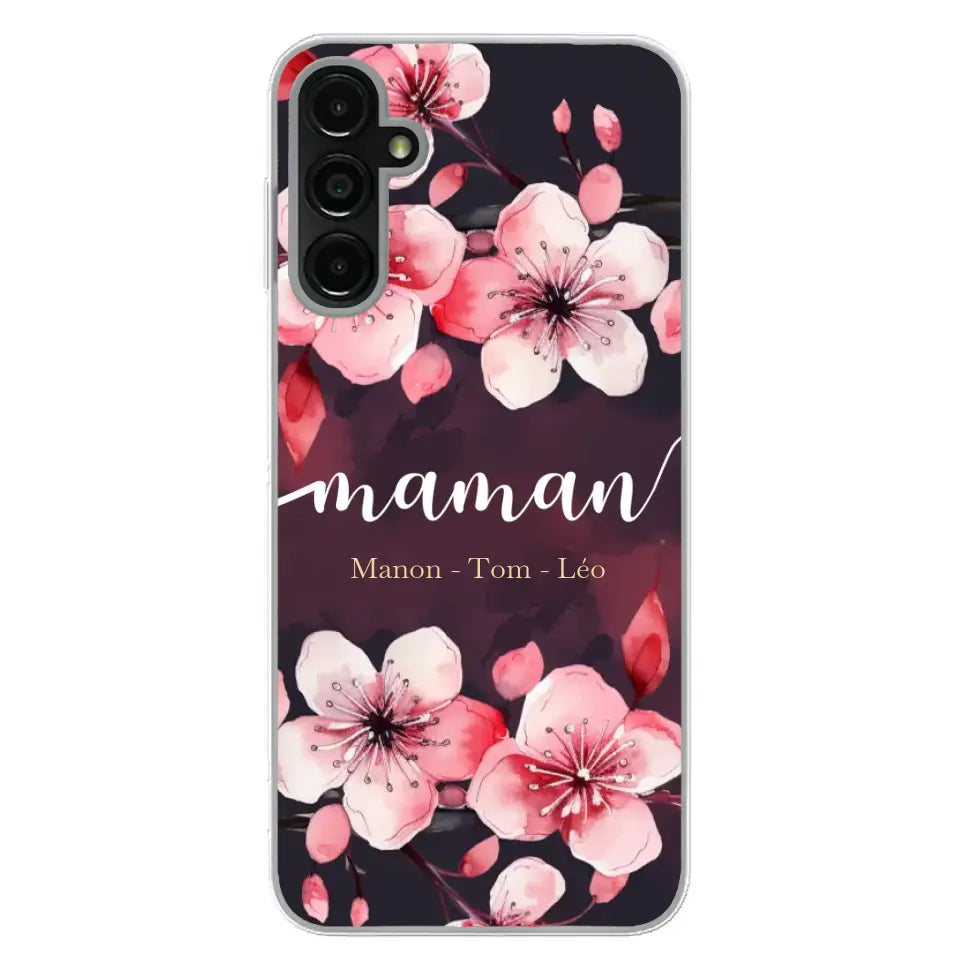 Amour des fleurs - Coque de téléphone personnalisée