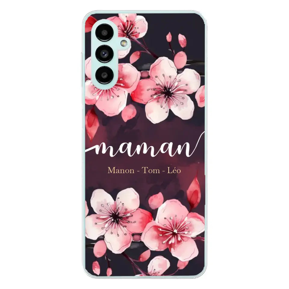 Amour des fleurs - Coque de téléphone personnalisée