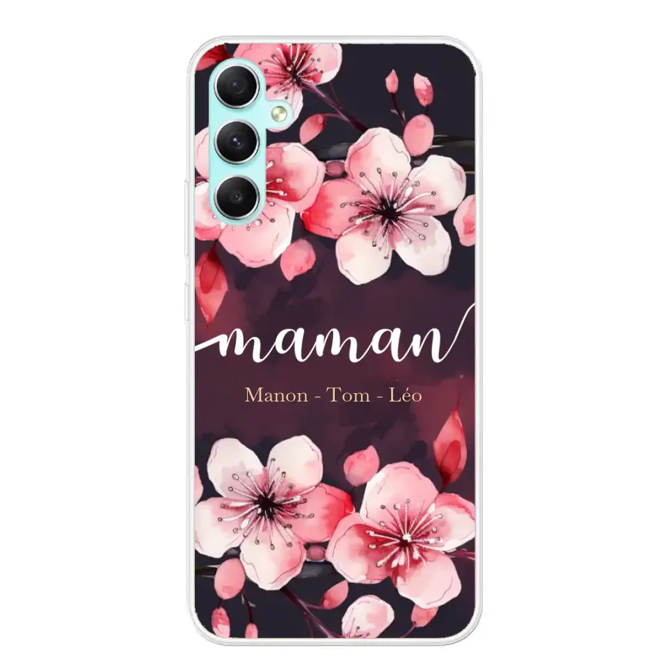 Amour des fleurs - Coque de téléphone personnalisée