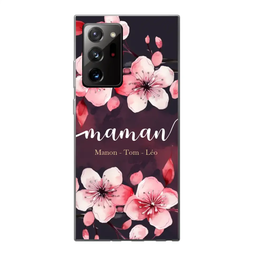 Amour des fleurs - Coque de téléphone personnalisée