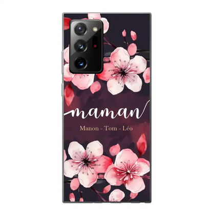 Amour des fleurs - Coque de téléphone personnalisée