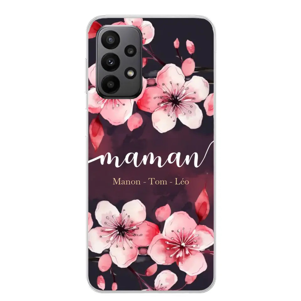 Amour des fleurs - Coque de téléphone personnalisée