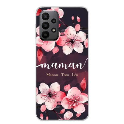 Amour des fleurs - Coque de téléphone personnalisée