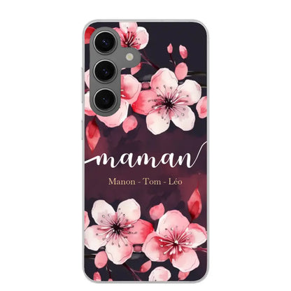 Amour des fleurs - Coque de téléphone personnalisée