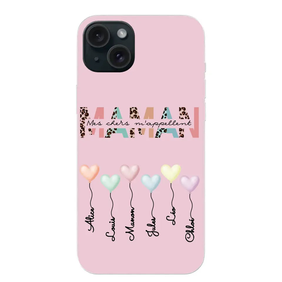 Mes ballons préférés sont des coques de téléphone personnalisées