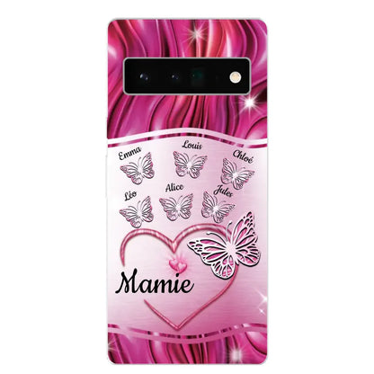 Papillons scintillants - Coque de téléphone personnalisée