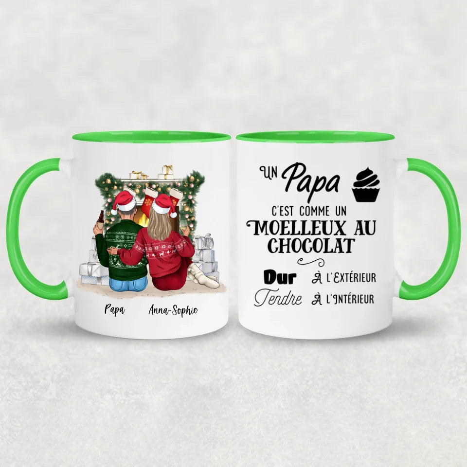Père et fille - Mug personnalisé