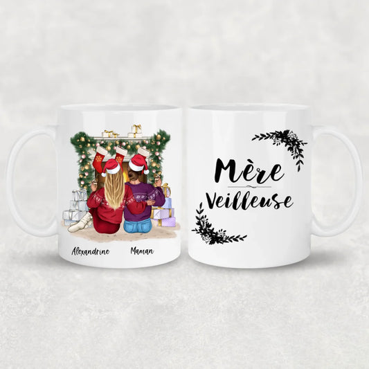 Mère et fille - mug personnalisé