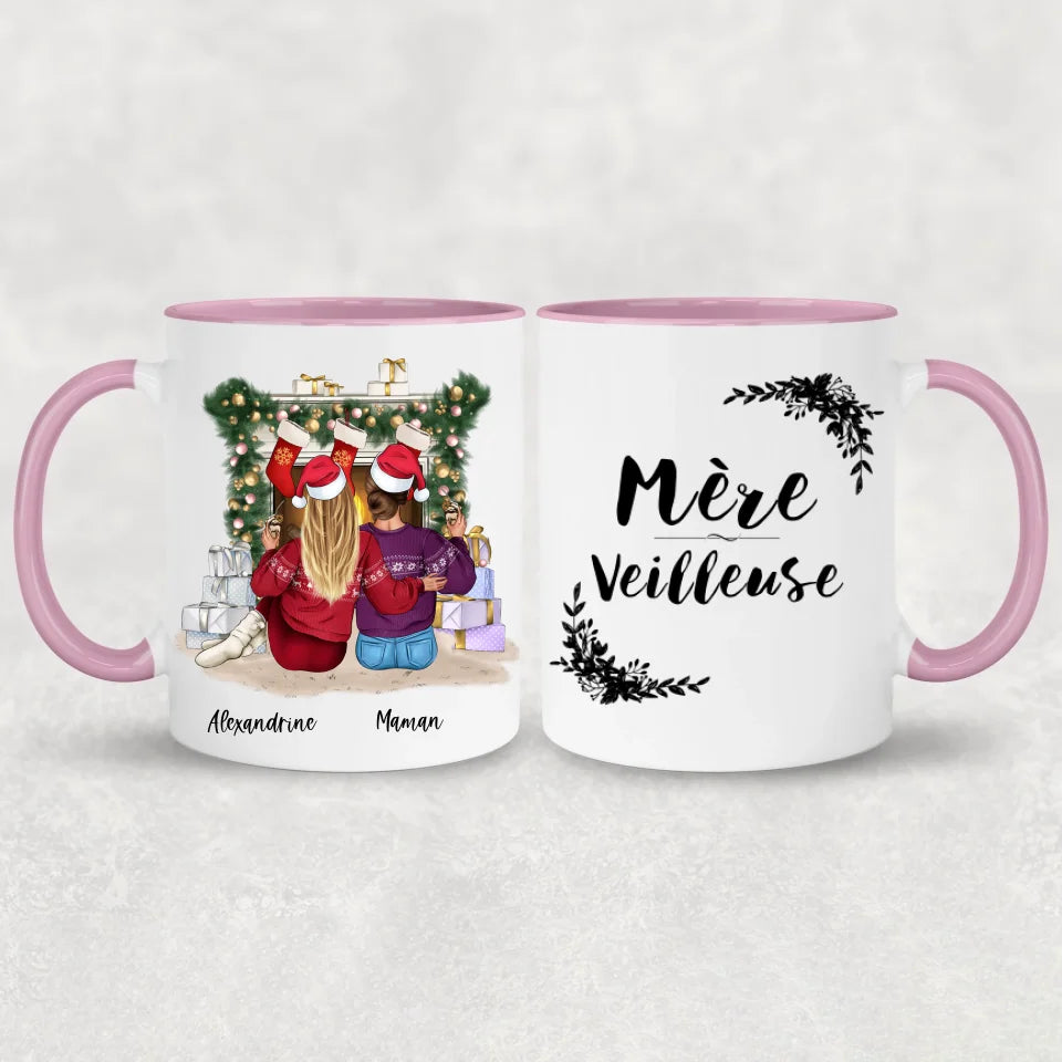 Mère et fille - mug personnalisé