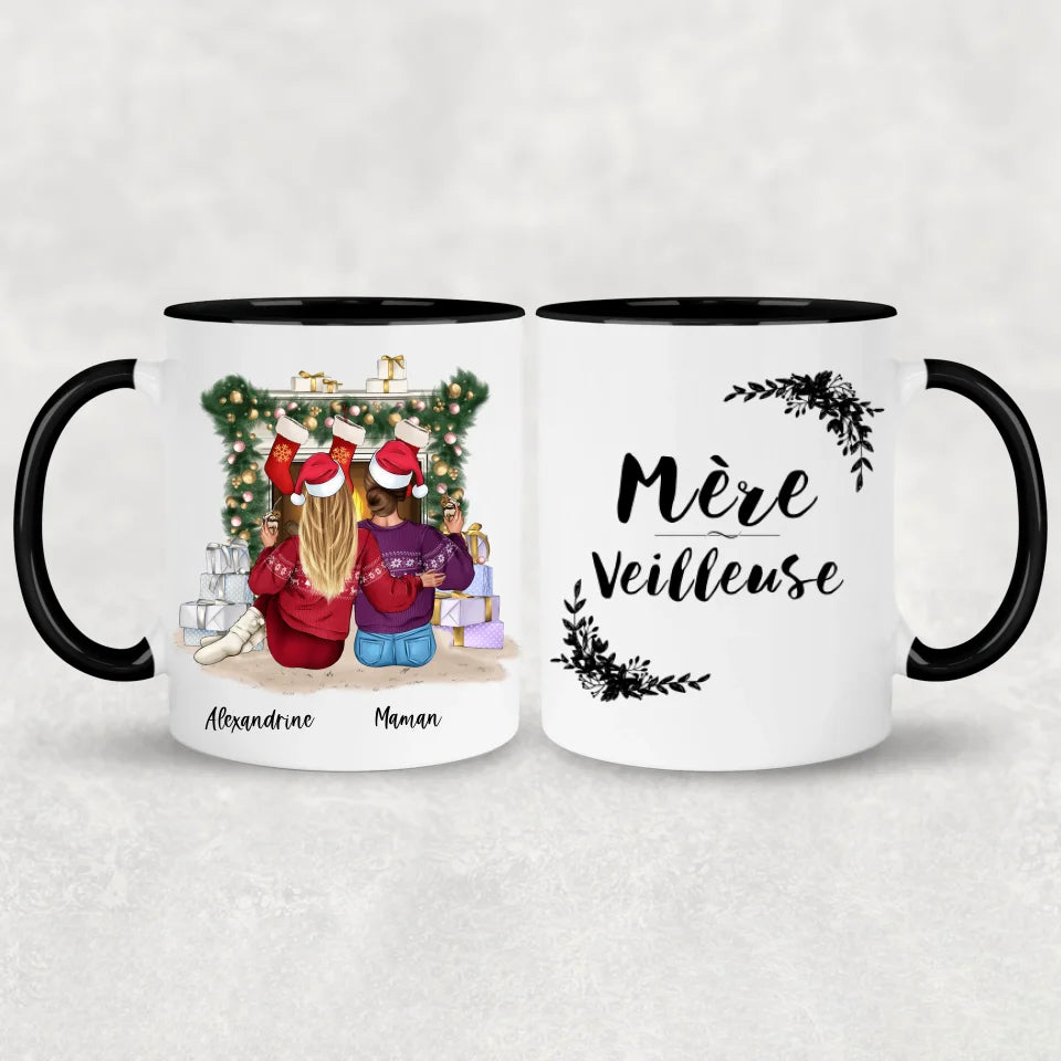 Mère et fille - mug personnalisé