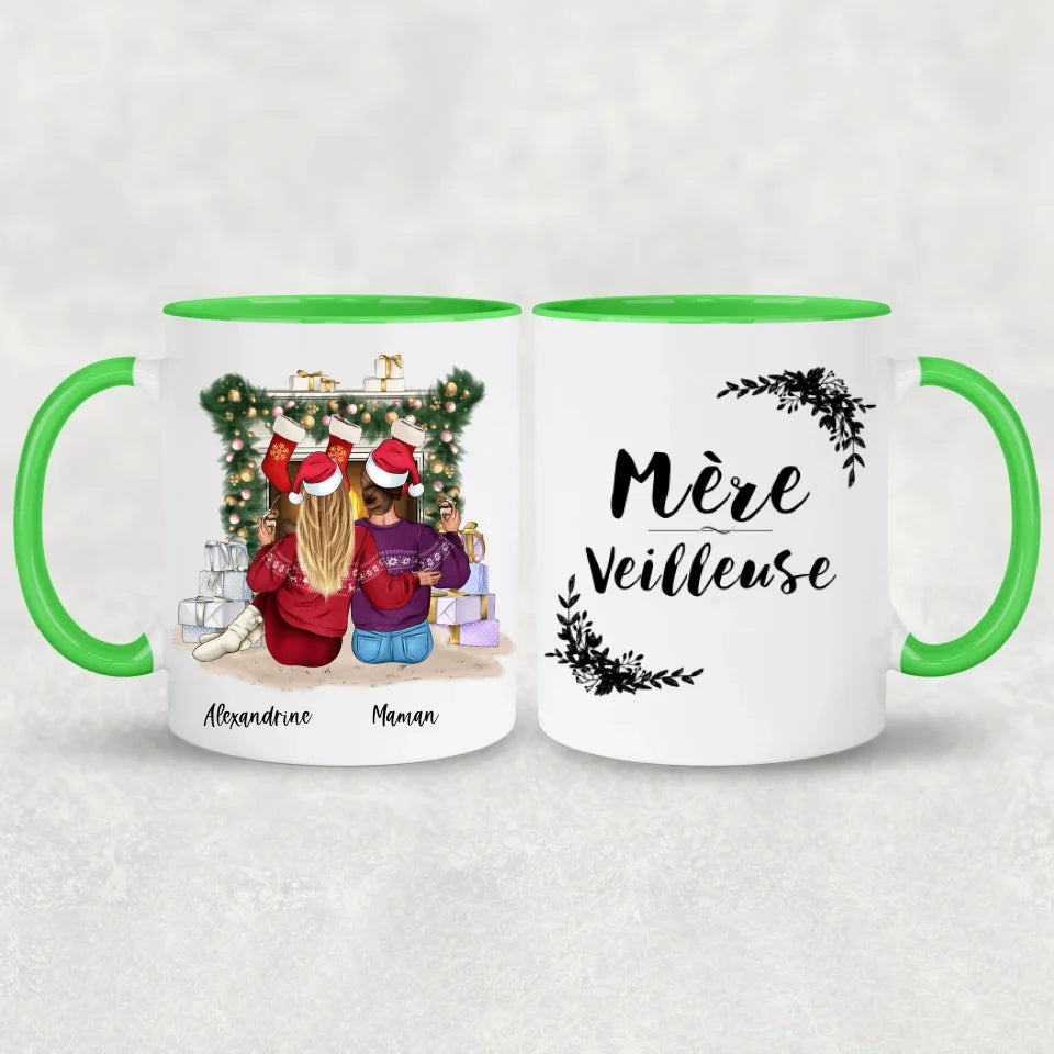 Mère et fille - mug personnalisé