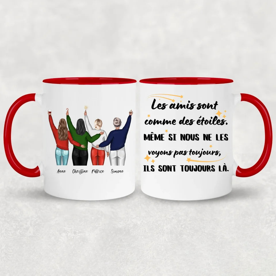 Meilleures ensemble (2-4 P) - Mug personnalisé