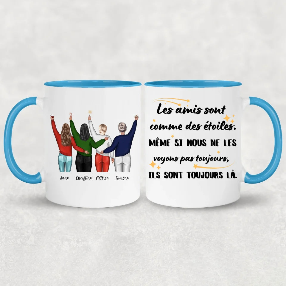 Meilleures ensemble (2-4 P) - Mug personnalisé