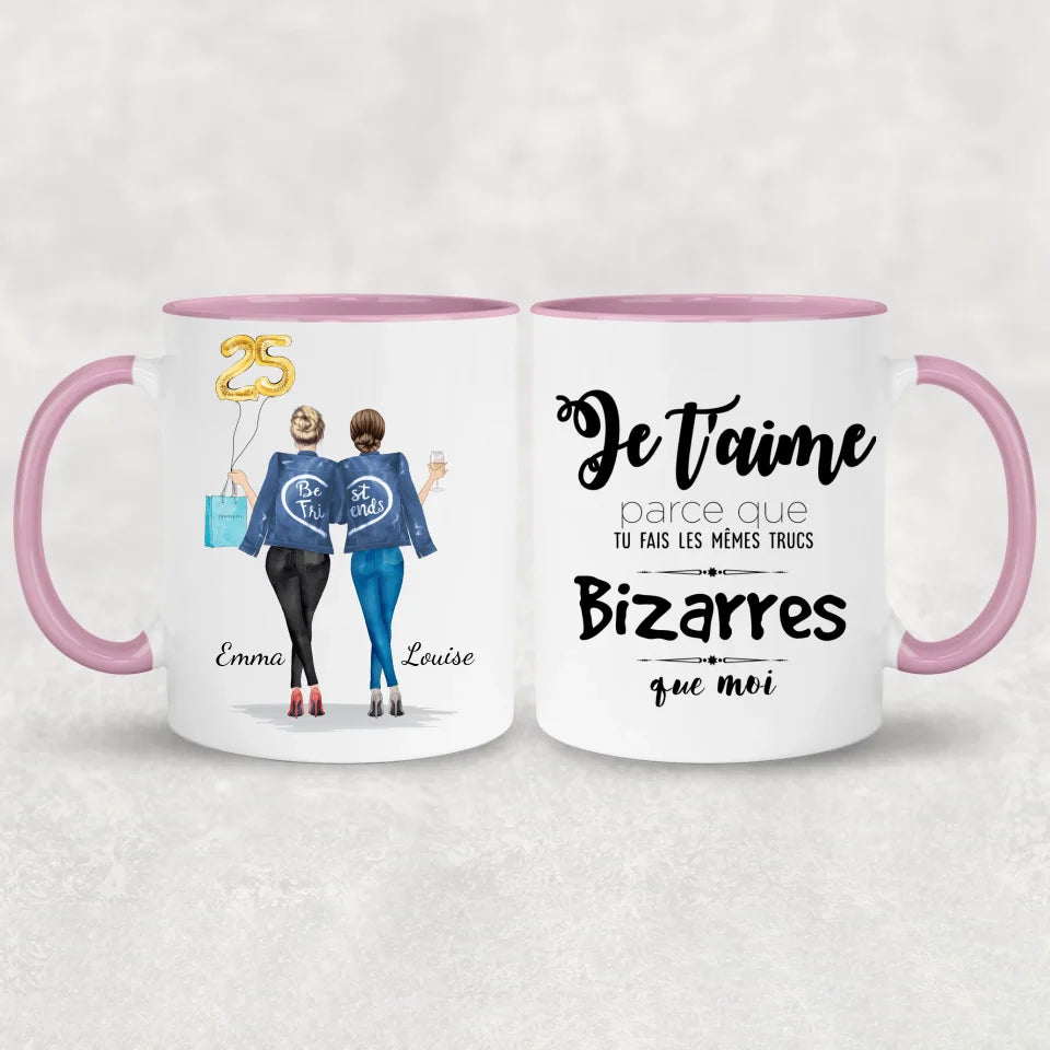 Bon anniversaire - mug personnalisé