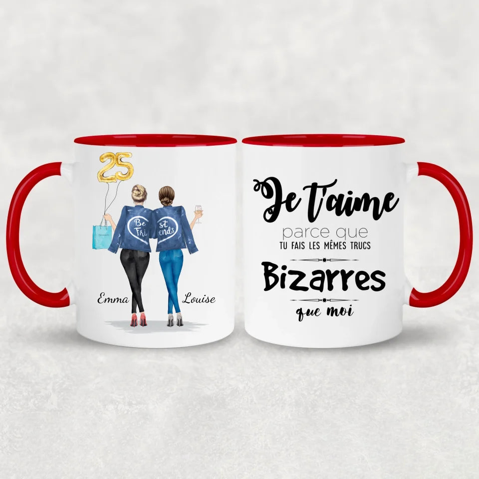 Bon anniversaire - mug personnalisé