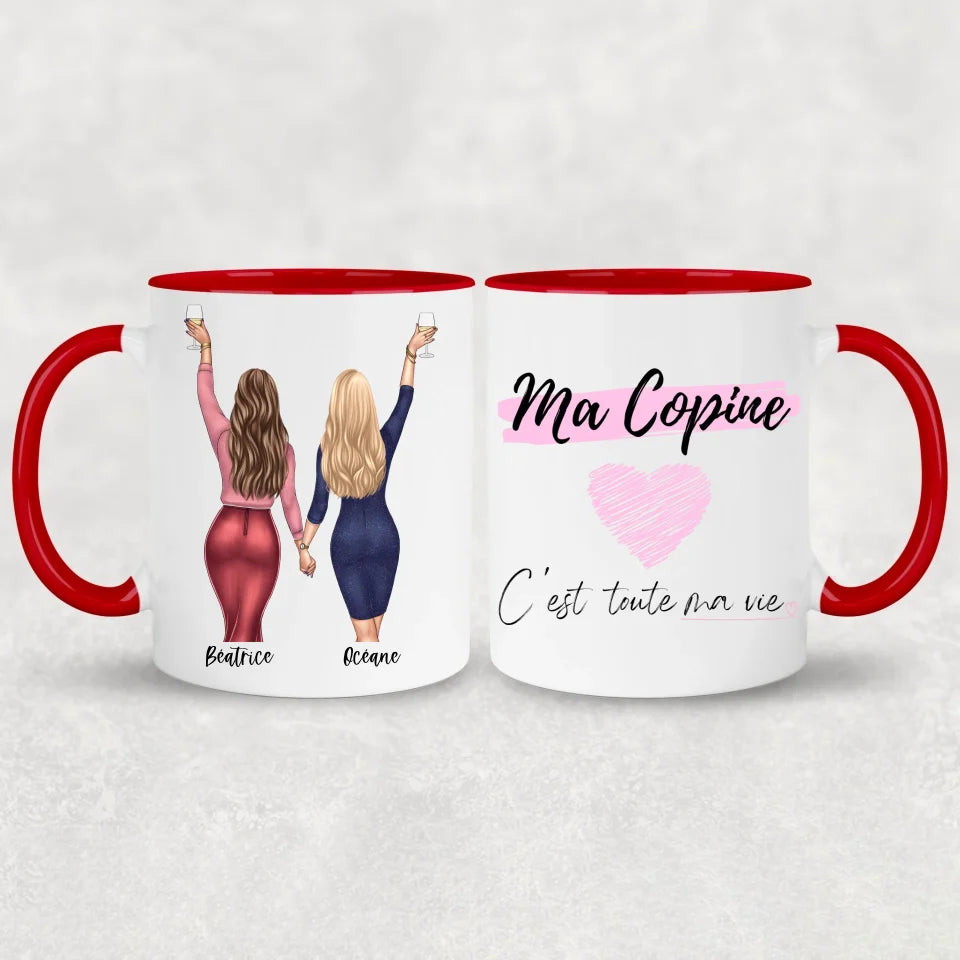 Nuit de filles - Mug personnalisé