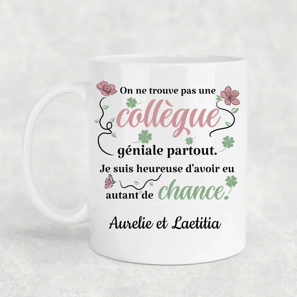 Chanceux - Mug Personnalisé