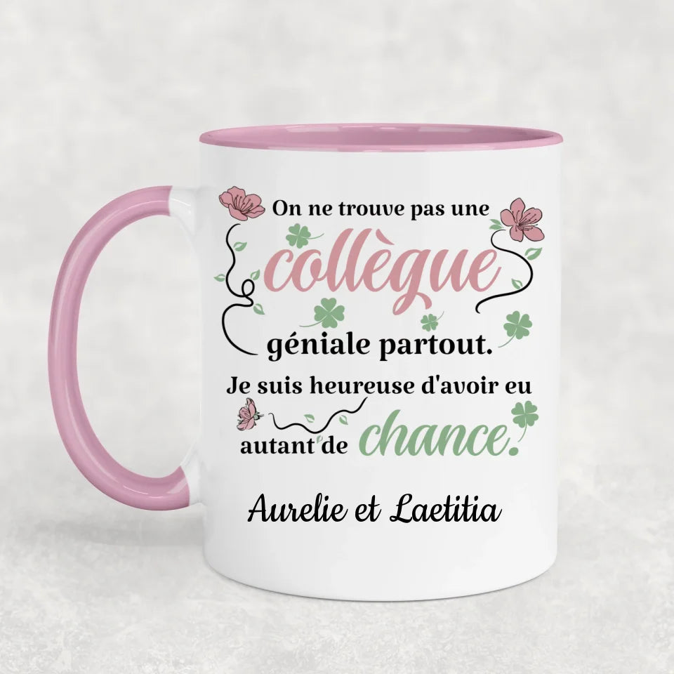 Chanceux - Mug Personnalisé