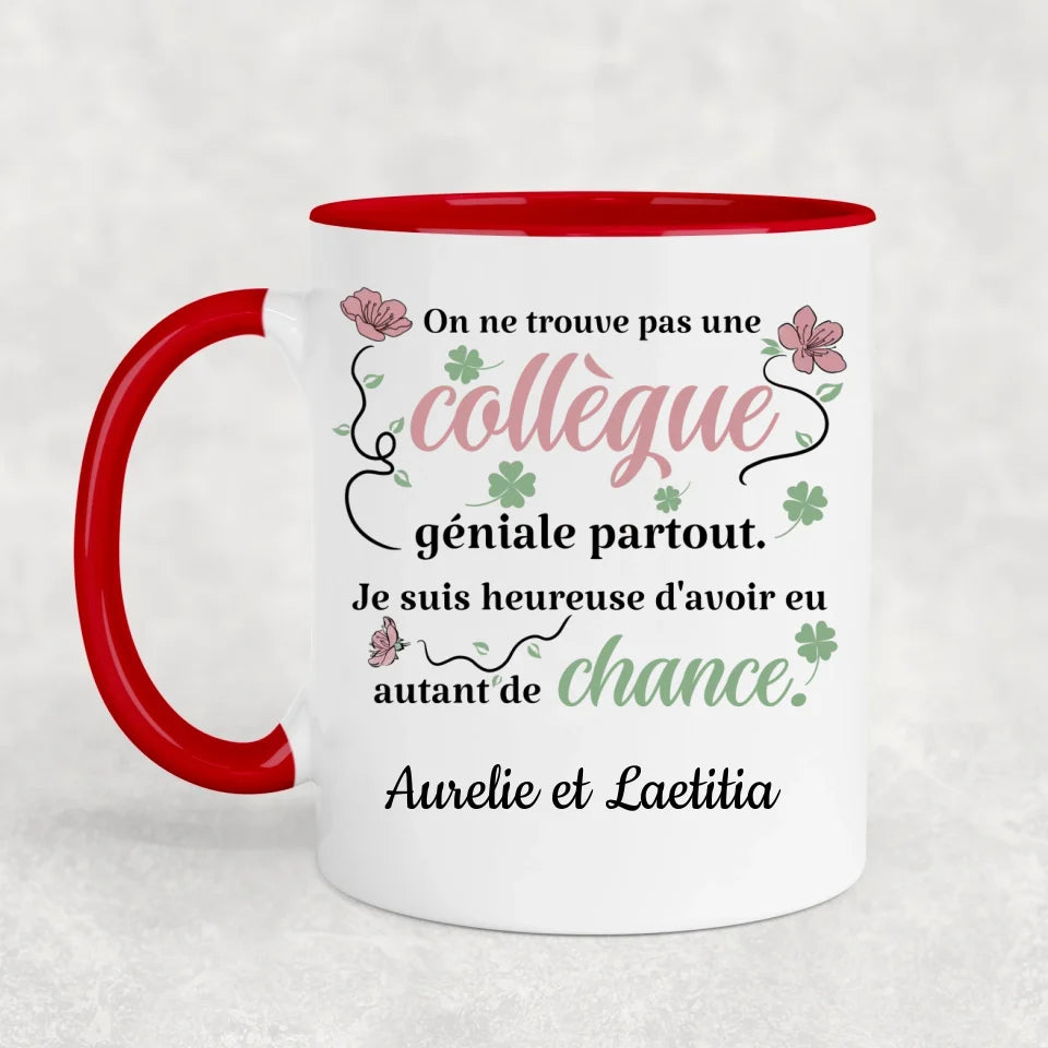 Chanceux - Mug Personnalisé
