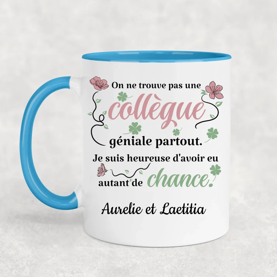 Chanceux - Mug Personnalisé