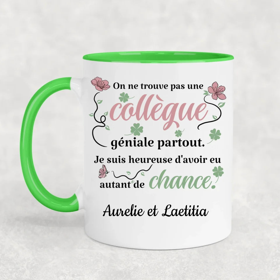 Chanceux - Mug Personnalisé
