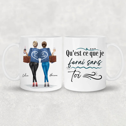 Reines du shopping - Mug personnalisé