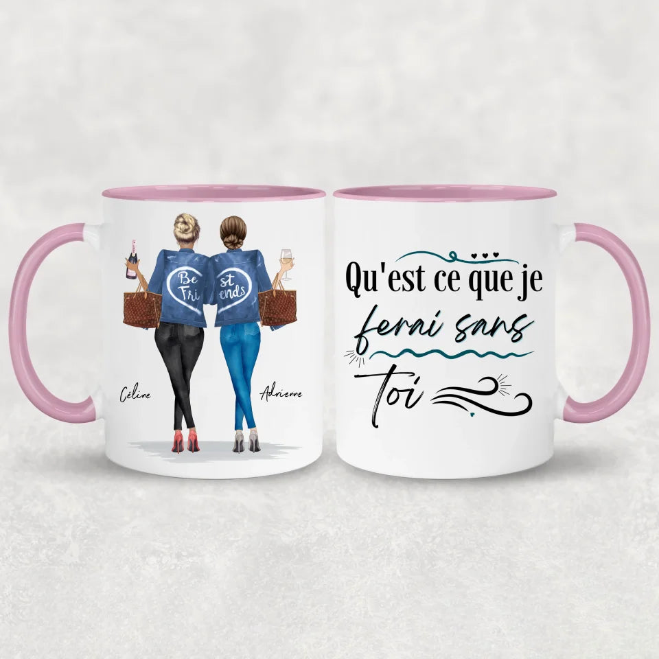 Reines du shopping - Mug personnalisé