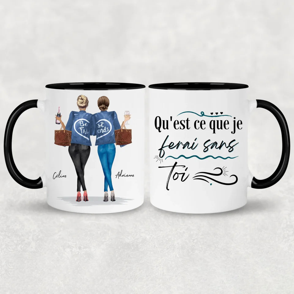 Reines du shopping - Mug personnalisé