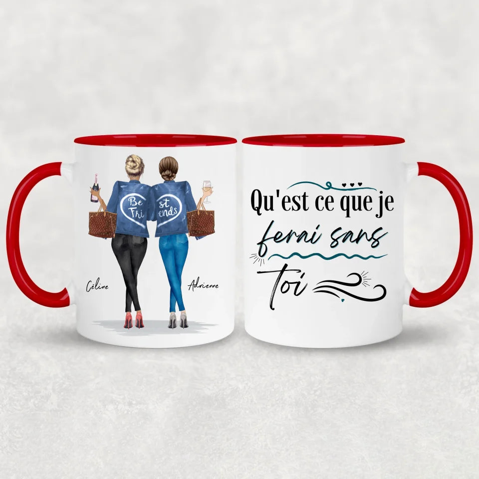 Reines du shopping - Mug personnalisé